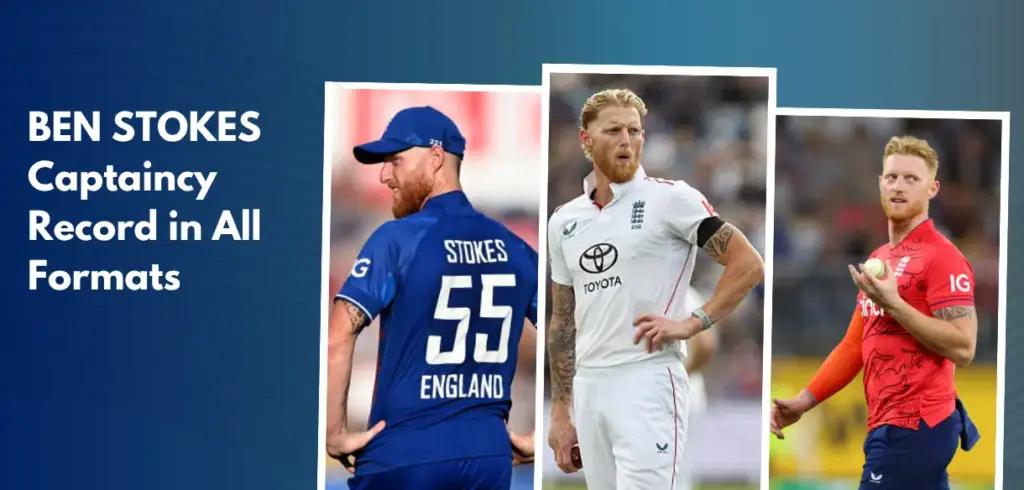 Ben Stokes captaincy record