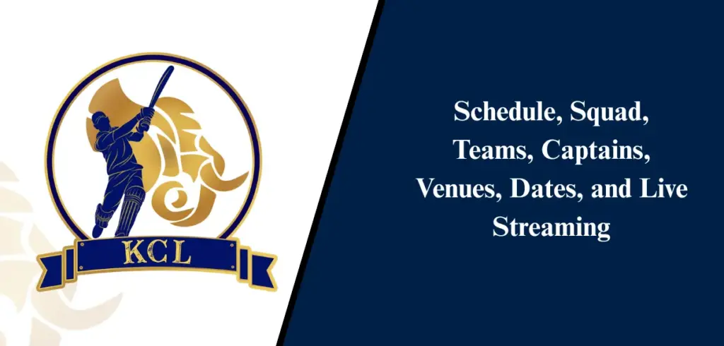 KCL 2025 Schedule