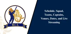 KCL 2025 Schedule
