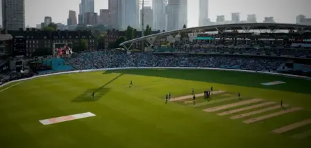 oval cricket ground test records​