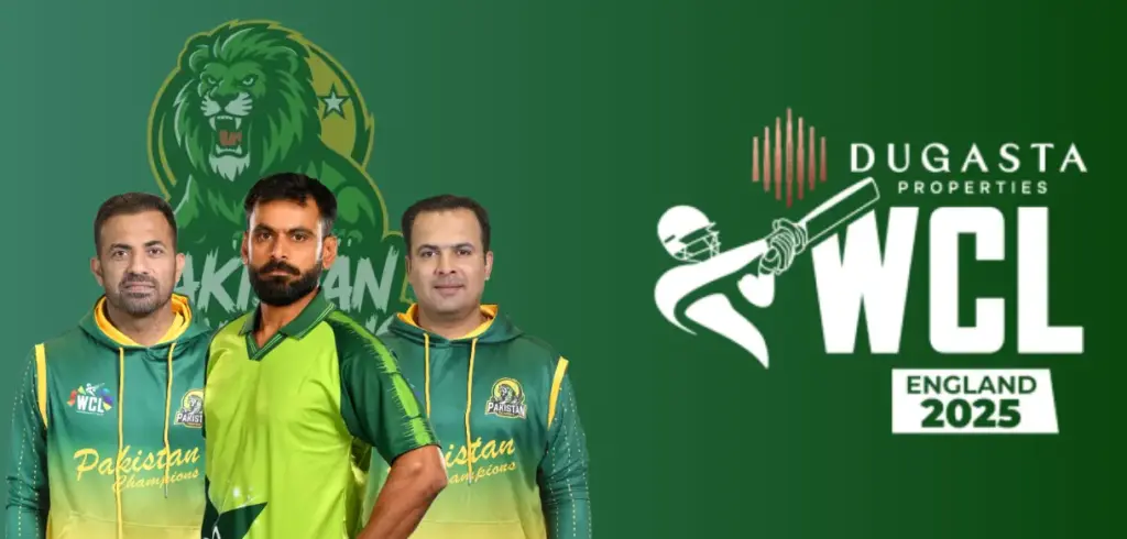 Pakistan WCL 2025 Team Squad and Schedule, Venues - World Championship of Legends League
