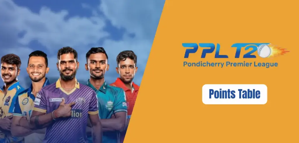 Pondicherry Premier League 2025 Points
