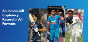 Shubman Gill captaincy record