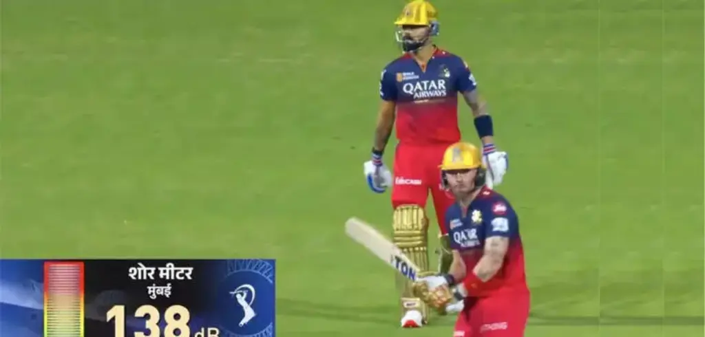 Highest DB Sound in IPL History