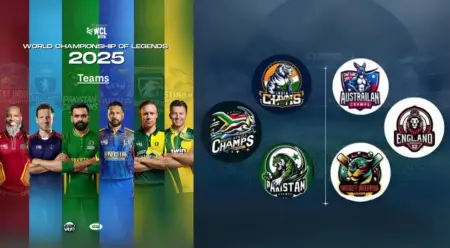 World Championship of Legends 2025 Teams List