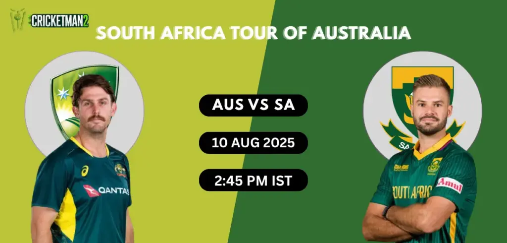 AUS VS SA 1st T20I Dream11 Team Prediction, South Africa tour of Australia 2025: Fantasy Cricket Tips, Captain & Vice-Captain Choices, Playing XI & Live Updates