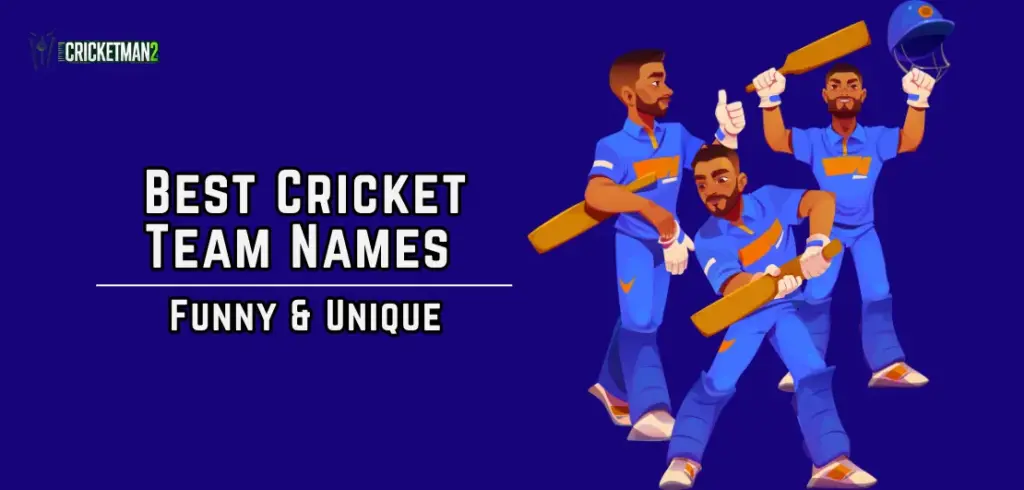 Cricket team names