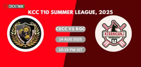 CECC vs KGC Match 26 Dream11 Team Prediction, KCC T20 Summer League 2025: Fantasy Cricket Tips, Captain & Vice-Captain Choices, Playing XI & Live Updates