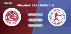 GTC VS CCC Match 31 Dream11 Team Prediction, GTC Spring T20 Cup 2nd Edition 2025: Fantasy Cricket Tips, Captain & Vice-Captain Choices, Playing XI & Live Updates 