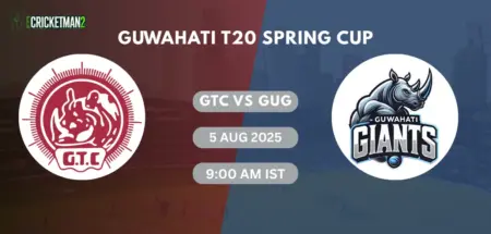 GTC VS GUG Dream11 Prediction Today (6 Aug 2025): Match 19 - Fantasy Cricket Tips, Captain & Vice-Captain Choices, Playing XI - Guwahati Spring T20 Cup 2025