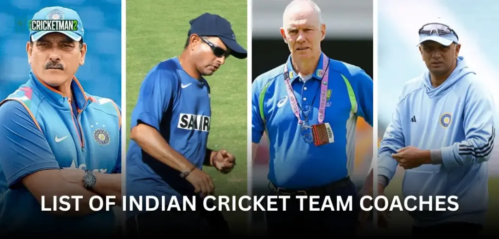 List of Indian Cricket Team Coaches (1971–2025) - Records, Achievements & ICC Trophies