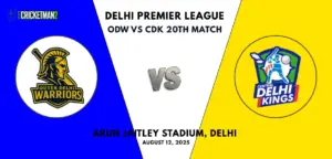 ODW VS CDK Match 20 Dream11 Team Prediction, Delhi Premier League 2025: Fantasy Cricket Tips, Captain & Vice-Captain Choices, Playing XI & Live Updates 