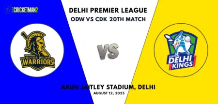ODW VS CDK Match 20 Dream11 Team Prediction, Delhi Premier League 2025: Fantasy Cricket Tips, Captain & Vice-Captain Choices, Playing XI & Live Updates 
