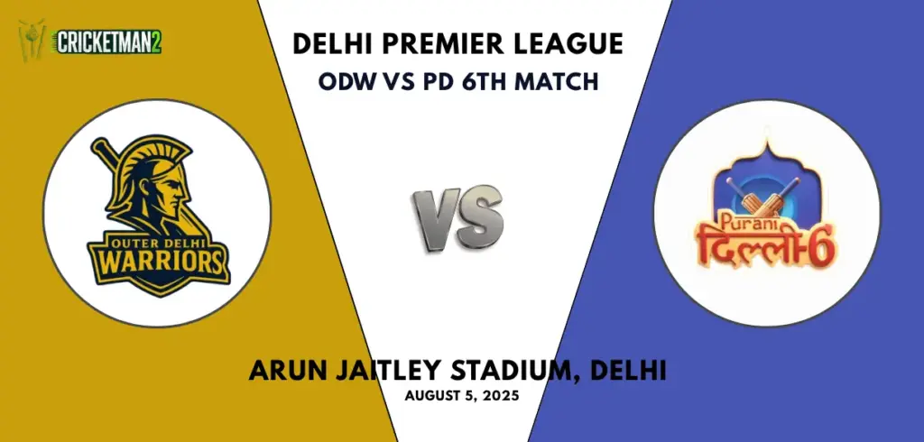 ODW VS PD dream11 prediction