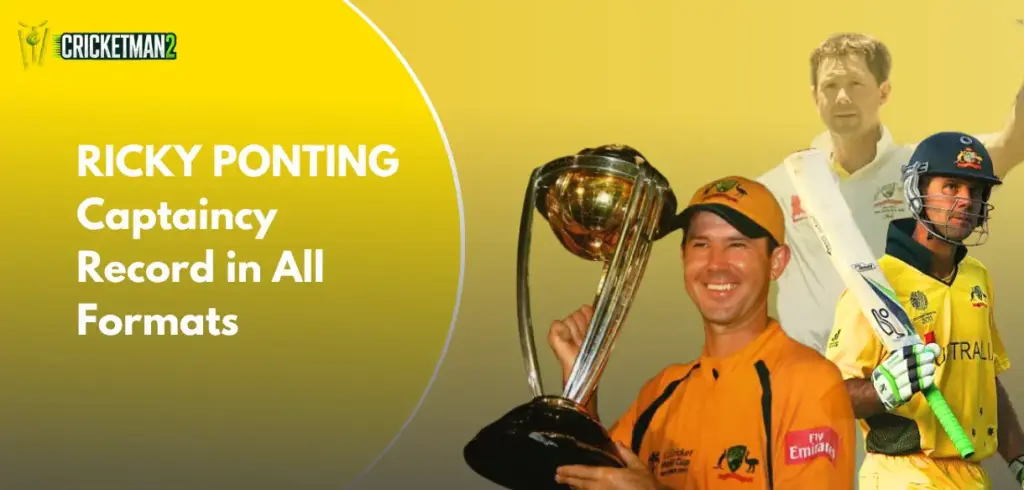 Ricky Ponting captaincy record
