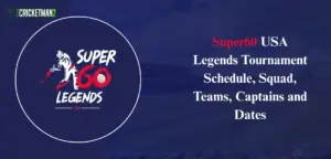Super60 USA Legends Tournament 2025 Schedule