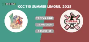 TRN vs KGC Match 28 Dream11 Team Prediction, KCC T10 Summer League 2025: Fantasy Cricket Tips, Captain & Vice-Captain Choices, Playing XI & Live Updates