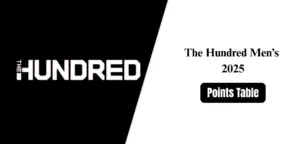 the hundred men 2025 points table