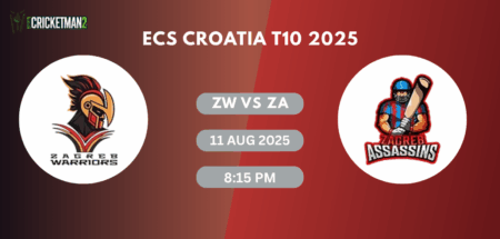 ZW vs ZA Match 5 Dream11 Team Prediction, ECS Croatia T10 2025: Fantasy Cricket Tips, Captain &Vice-Captain Choices, Playing XI & Live Updates