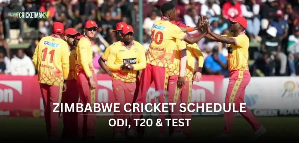 Zimbabwe Cricket Schedule 2025-26: Upcoming Next Match, Home Fixtures & ICC Events
