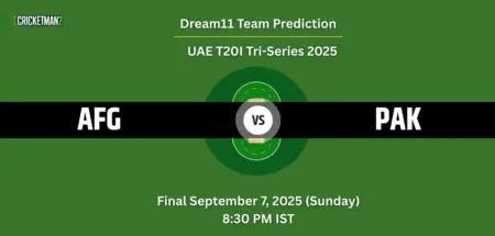 AFG VS PAK Dream11 Prediction