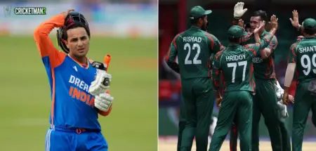 Abhishek Sharma vs Bangladesh