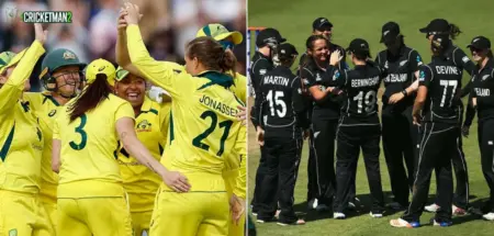 Australia Womens National Cricket Team vs New Zealand Womens National Cricket Team Players, Timeline