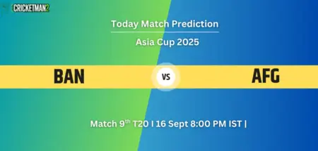 BAN vs AFG Match Prediction