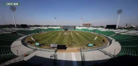 Gaddafi Stadium Lahore pitch report and records