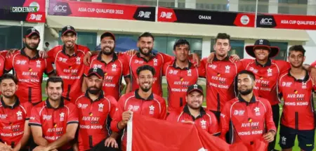 Hong Kong Highest Score in Asia Cup