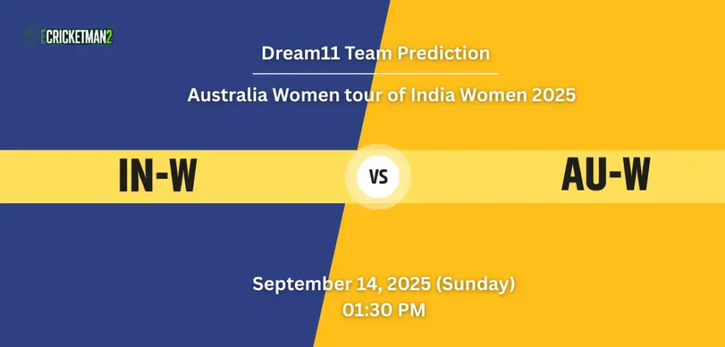 IN-W vs AU-W Dream11 Prediction