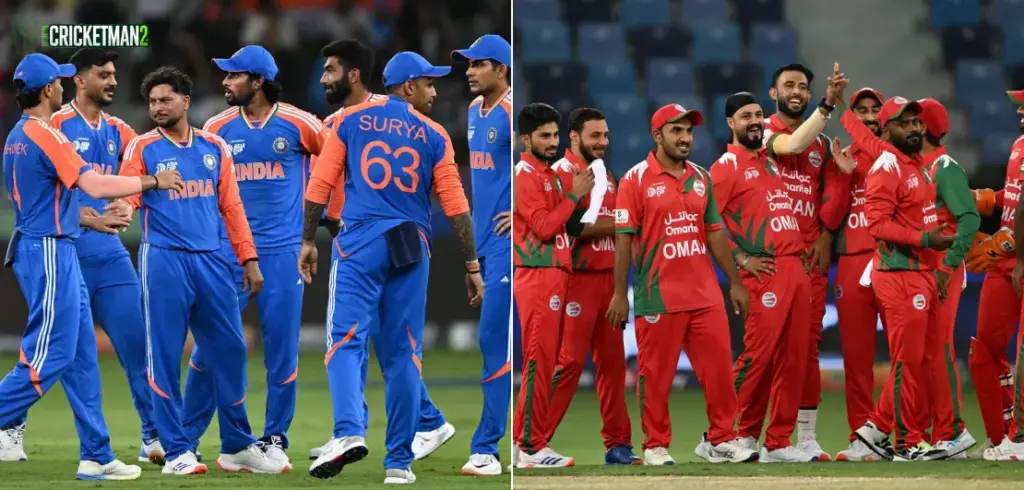 India National Cricket Team Players vs Oman National Cricket Team Players, Timeline and Standings