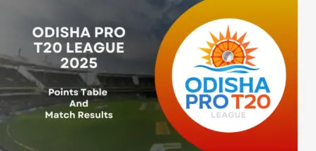 Odisha Pro T20 League 2025 Points Table