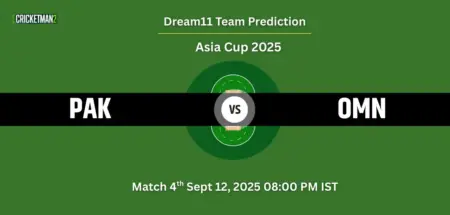 PAK vs OMN Dream11 Prediction