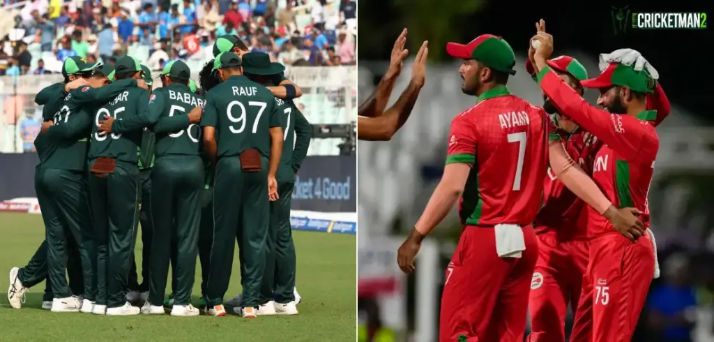 Pakistan National Cricket Team vs Oman National Cricket Team Players List, Timeline