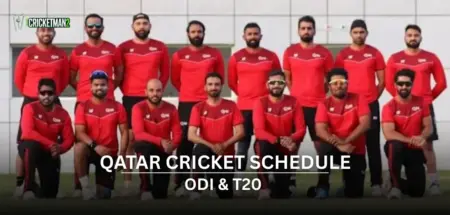 Qatar Cricket Schedule 2025-26: Upcoming Next Match, Home Fixtures & ICC Events