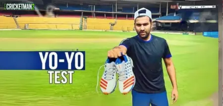 Rohit Sharma Yo-Yo Test Score 2025