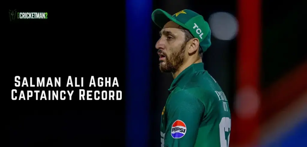 Salman Ali Agha Captaincy Record in Test, ODI, T20I, & T20 (All Formats)