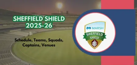 Sheffield Shield 2025/26: Schedule, Teams, Squads, Captains, Venues, & Live Streaming Sheffield Shield 2025-26 Schedule
