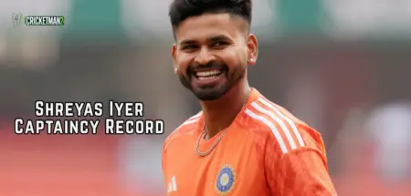 Shreyas Iyer Captaincy Record in Test, ODI, T20I, & IPL/T20 (All Formats)