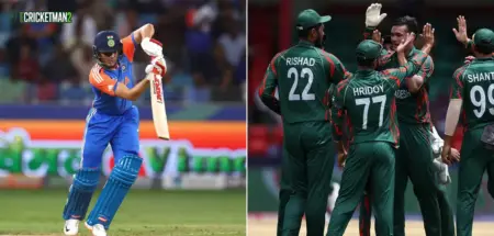 Shubman Gill vs Bangladesh