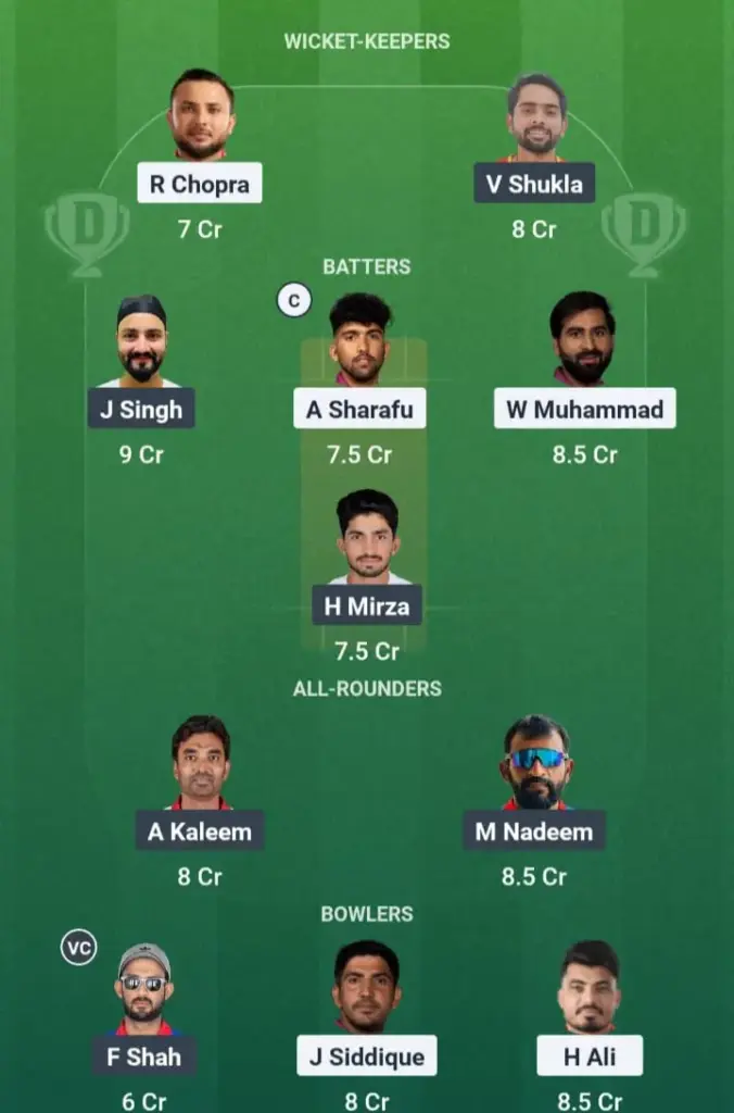 UAE VS OMN Small League Team
