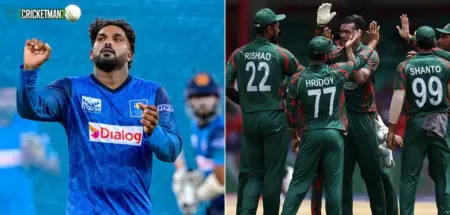 Wanindu Hasaranga vs Bangladesh