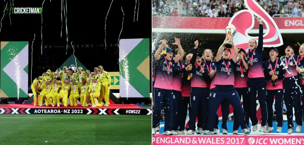 Women's ODI World Cup Winners List
