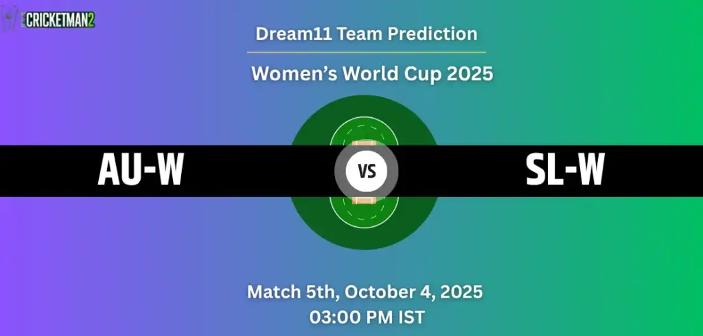 AU-W vs SL-W Dream11 Prediction