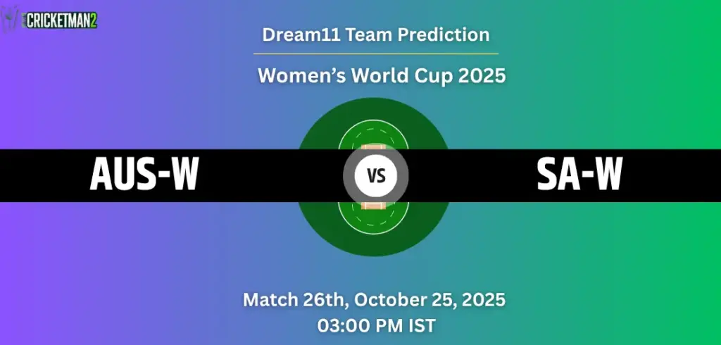 AUS-W vs SA-W Dream11 Prediction