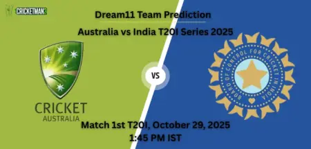 AUS vs IND Dream11 Prediction Today 1st T20I Match: Fantasy Cricket Tips, Captain & Vice-Captain Choices, Playing XI – Australia vs India T20I Series 2025 AUS vs IND Dream11 Prediction