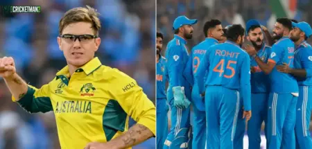 Adam Zampa vs India in ODI