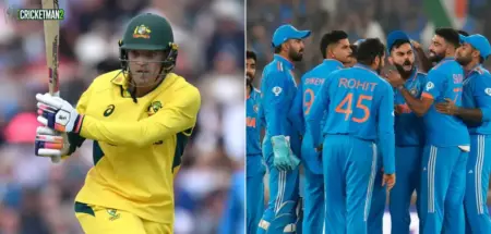 Alex Carey vs India in ODI