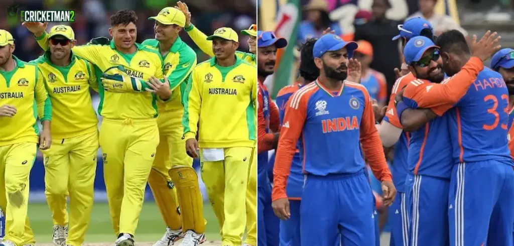 Australia National Cricket Team vs India National Cricket Team Players List, Timeline